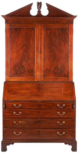 AMERICAN MAHOGANY CHIPPENDALE SECRETARY 388066