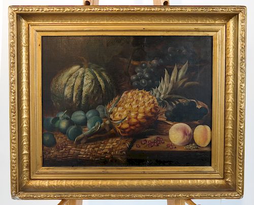 J. ANTON: STILL LIFE WITH FRUIT