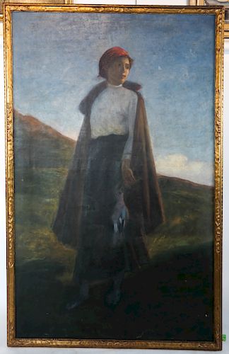 19TH C CONTINENTAL SCHOOL PEASANT 388101