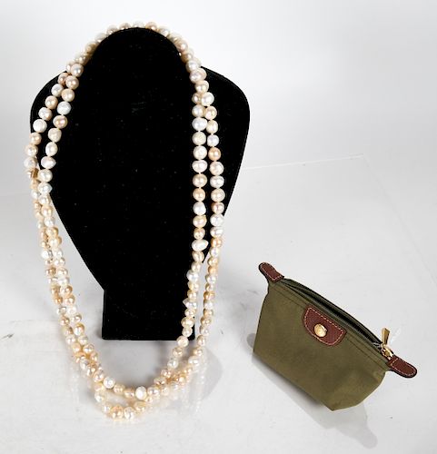 VINTAGE PEARL NECKLACENatural pearl 3881a7