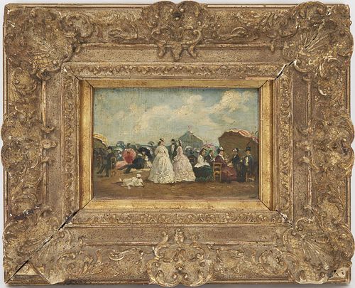 MANNER OF EUGENE BOUDIN 19TH C  3881b3