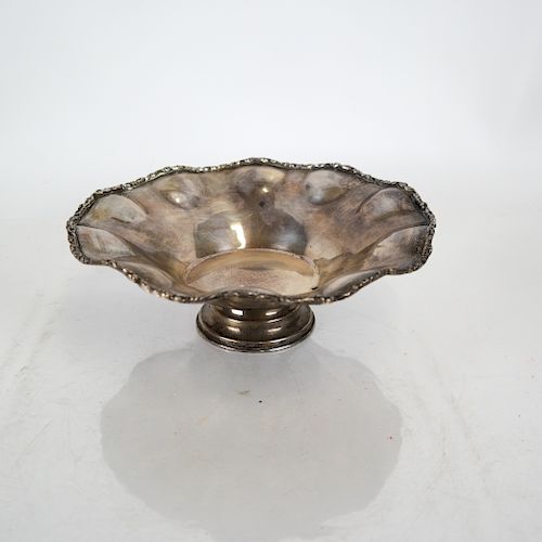 MEXICAN STERLING SILVER BOWLScallop form 3881b4