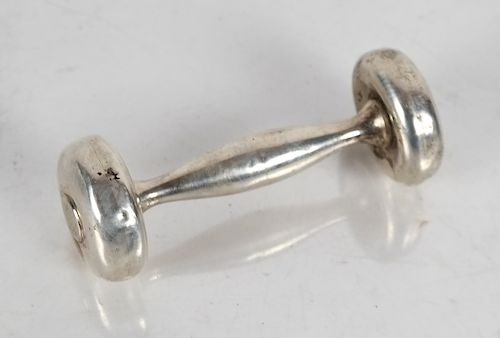 TOWLE STERLING SILVER BABY RATTLETowle