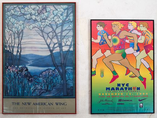 TWO FRAMED PROMOTIONAL POSTERS1  3882aa