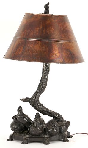 BRONZE LAMP NOONTIME COVEYGeorge 3882c5