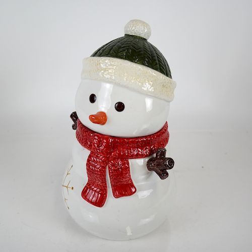 HARRY DAVID SNOWMAN COOKIE JARHarry 388303