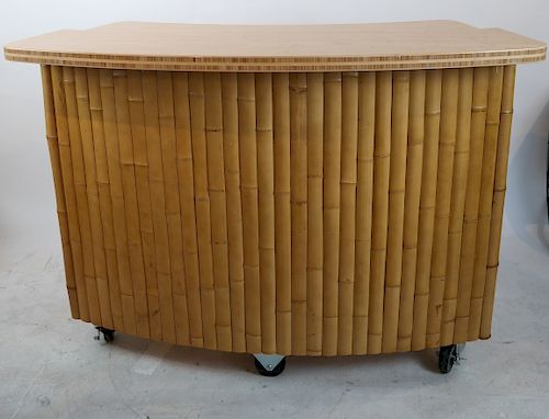 FAUX BAMBOO MAPLE BARContemporary 38830f