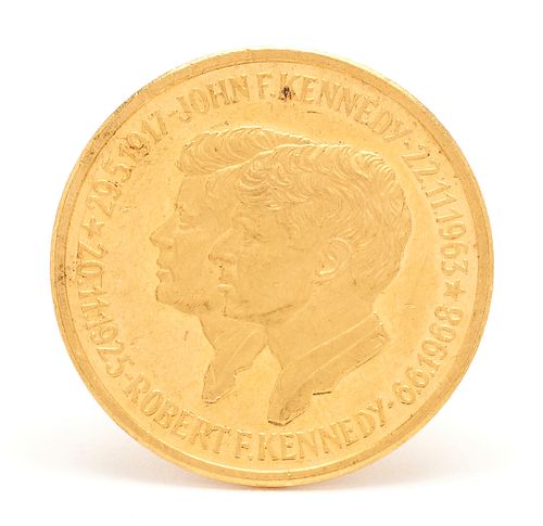 JFK RFK GOLD COINPrivately minted 38837d