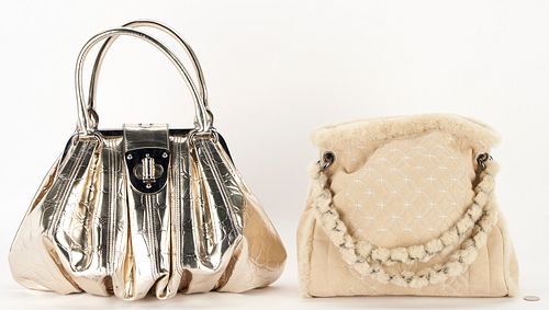 2 DESIGNER HANDBAGS, INCL. CHANEL &