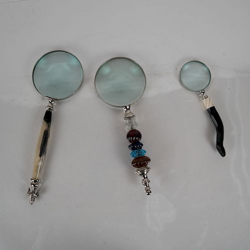 LOT OF 3 MAGNIFYING GLASSESIncluding  3883c5