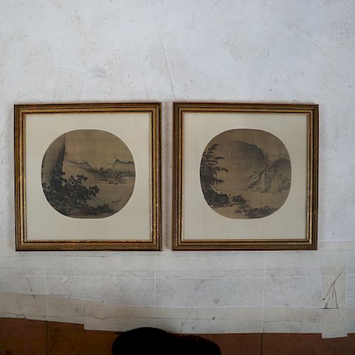 PAIR OF ASIAN LANDSCAPE PRINTSPair 388416