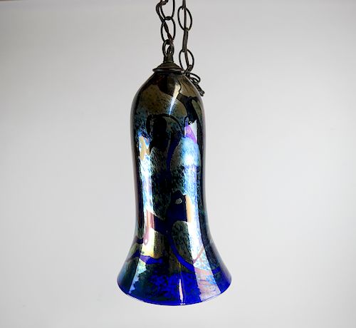 ART GLASS TULIP PENDANT LIGHTArt