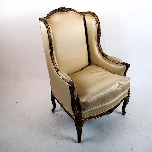 LOUIS XV STYLE GILT WING CHAIRGilt 388472