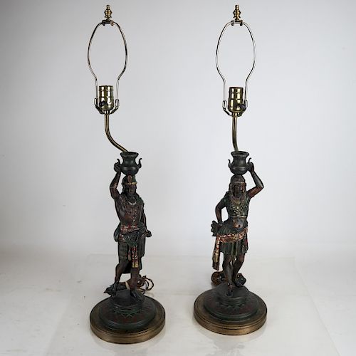 PAIR 19TH CENTURY ORIENTALIST-STYLE