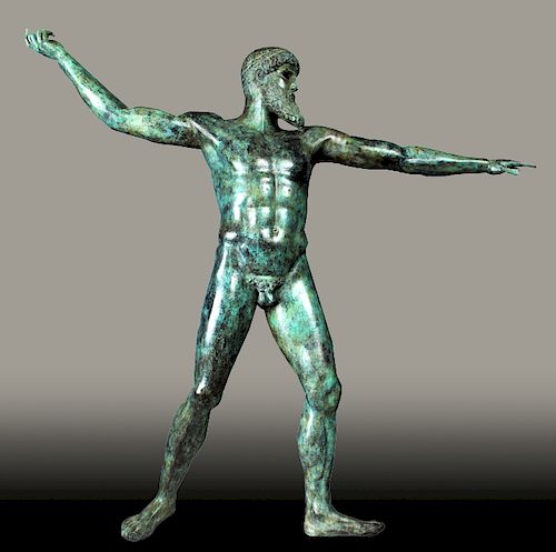 LARGER THAN LIFE ITALIAN BRONZE 38ac49