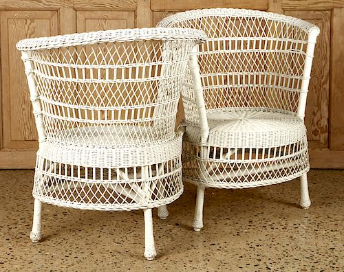 A WICKER GARDEN TETE A TETEA wicker 38ac7d