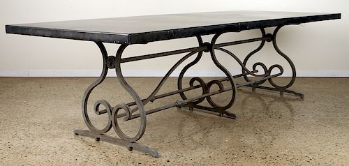 METAL DINING TABLE SCROLL SUPPORTSA 38ac98