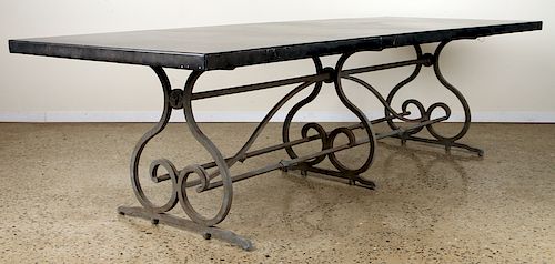 METAL DINING TABLE SCROLL SUPPORTSA