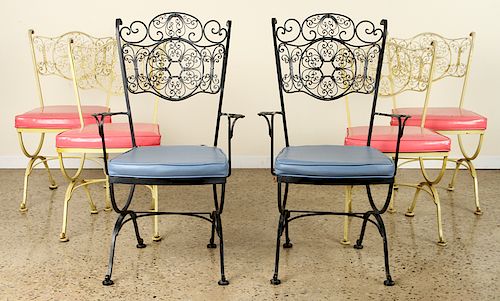 6PC WROUGHT CAST IRON PATIO SET 38ad3e