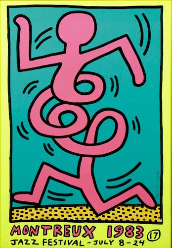 KEITH HARING 1958 1990 MONTREUX 38adf8