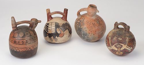 4 PRE COLUMBIAN VESSELS4 Pre Columbian 38aefa