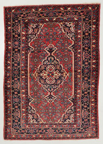 SEMI-ANTIQUE INGELAS RUG, PERSIA: