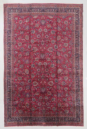 MANSION-SIZE PERSIAN MESHED RUG: