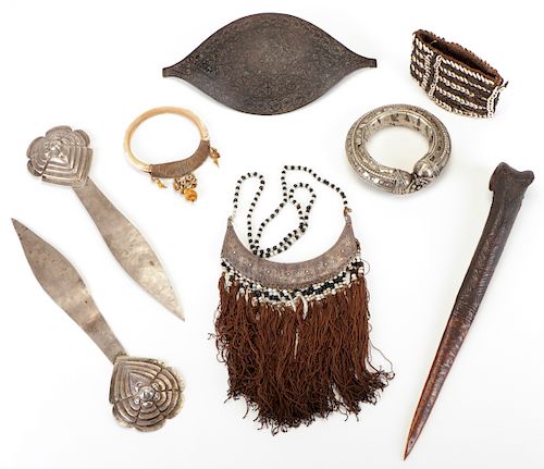 COLLECTION OF OLD TRIBAL ETHNOGRAPHIC