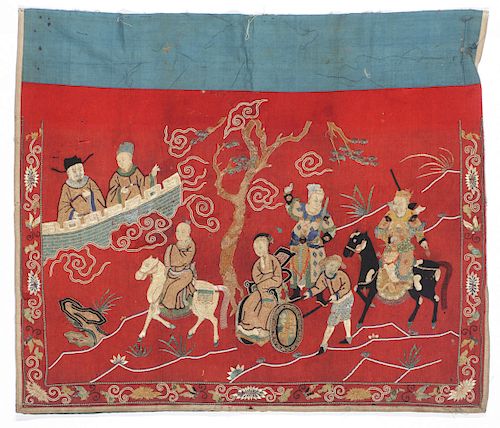 QING DYNASTY ALTER CLOTHAltar cloth  38affd