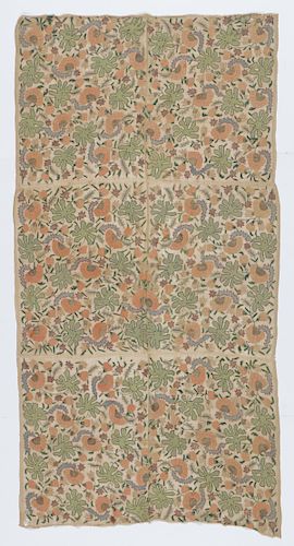 19TH C OTTOMAN EMBROIDERED LINEN 38b008