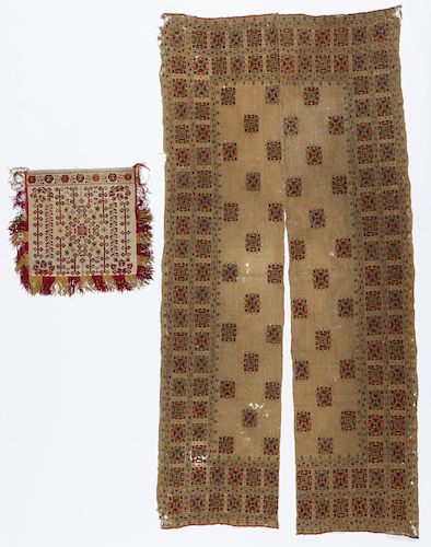 2 ARMENIAN GREEK OTTOMAN TEXTILES2 38b012