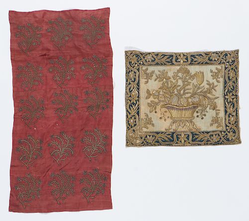 2 19TH C. OTTOMAN TEXTILES2 19th