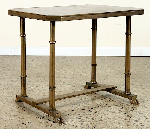 FRENCH BRONZE MARBLE TABLE MANNER