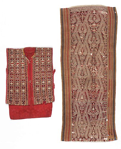 IBAN SKIRT AND JACKET2 Iban Textiles: