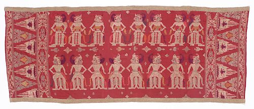 FINE OLD BALINESE TEXTILE WITH
