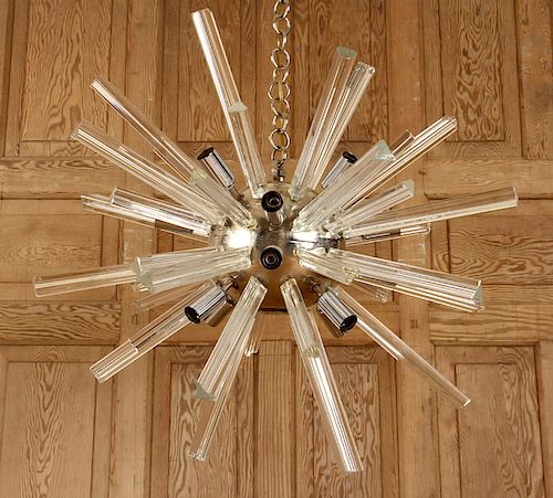 A MURANO GLASS SPUTNIK SYLE CHANDELIERA 38b0a8