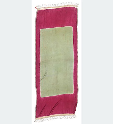 ANTIQUE SILK CEREMONIAL SHOULDER CLOTH,