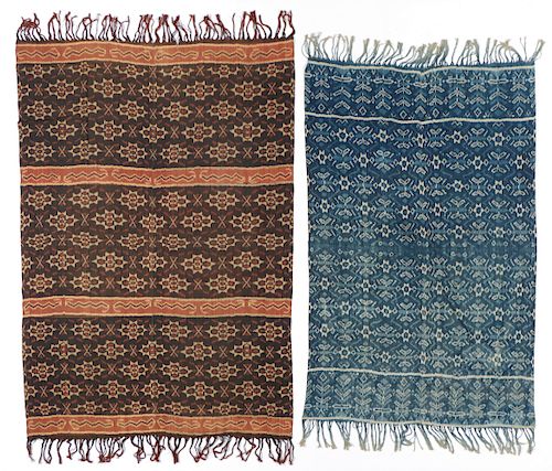 2 OLD CEREMONIAL IKATS FLORES2 38b191