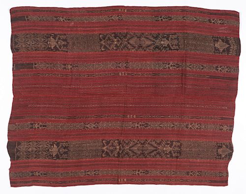 RARE ANTIQUE PHILIPPINE IKAT TEXTILERare 38b1c3