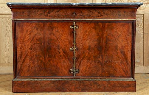 19TH C FRENCH EMPIRE MAHOGANY 38b230