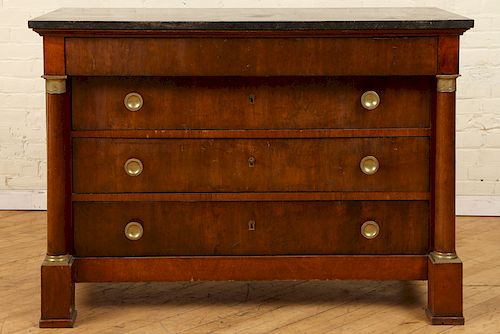 19TH C FRENCH MAHOGANY EMPIRE 38b262