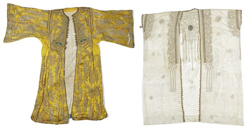 TWO 19TH C. MIDDLE EASTERN SILK