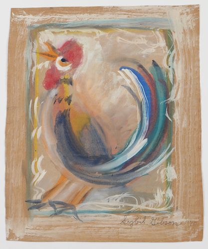 SYBIL GIBSON (1908-1995) "ROOSTER",