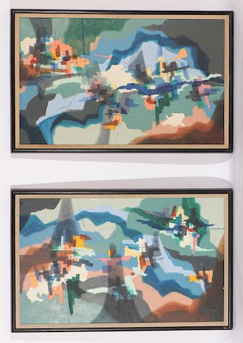 ROGER HOFFMAN SELCHOW (1911-1994) DIPTYCH,