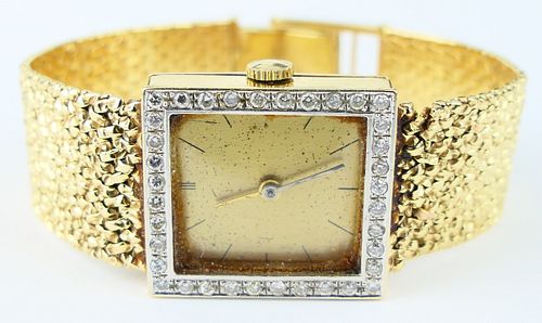 LUCIEN PICCARD 14KT Y GOLD DIAMOND 38b59a
