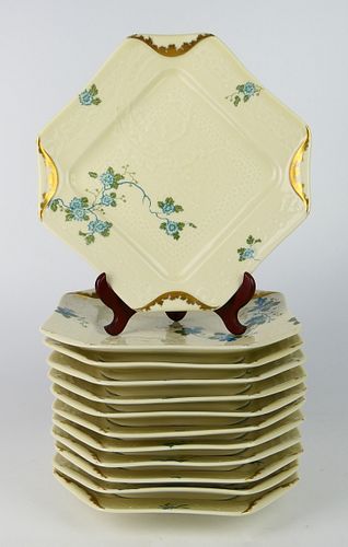 SET 12 LIMOGES 19TH CENTURY HAND 38b5c7