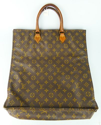 LOUIS VUITTON VINTAGE BROWN LEATHER 38b5de