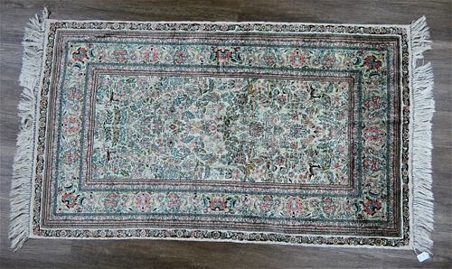 VINTAGE HAND MADE PERSIAN SILK 38b626