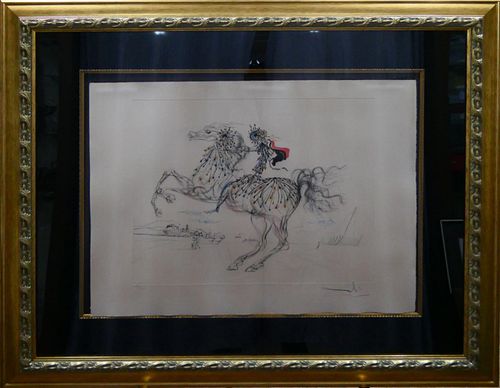 SALVADOR DALI LA CHEVAUCHEE HAND