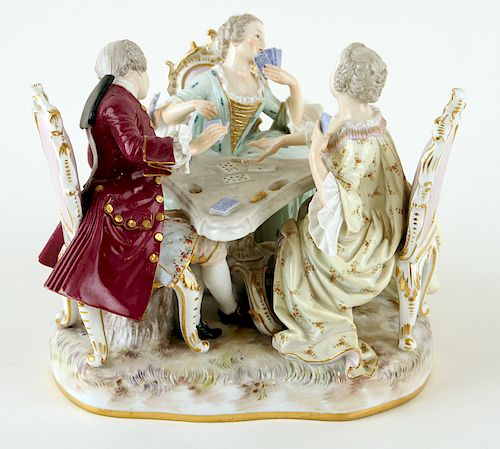 ANTIQUE MEISSEN PORCELAIN FIGURAL